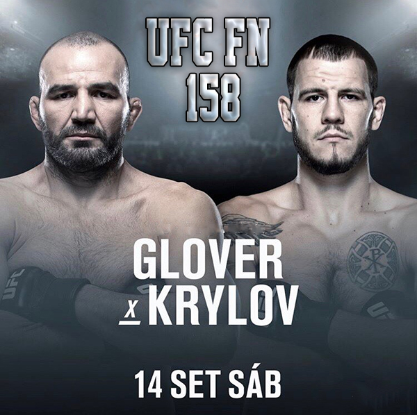Бой Никита Крылов vs. Гловер Тейшейра на турнире UFC Fight Night 158